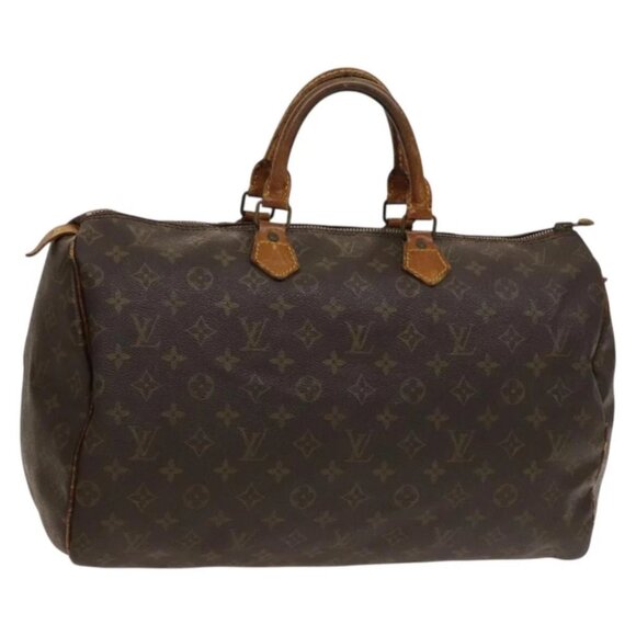 LOUIS VUITTON Monogram Speedy 40 Hand Bag - Picture 1 of 14